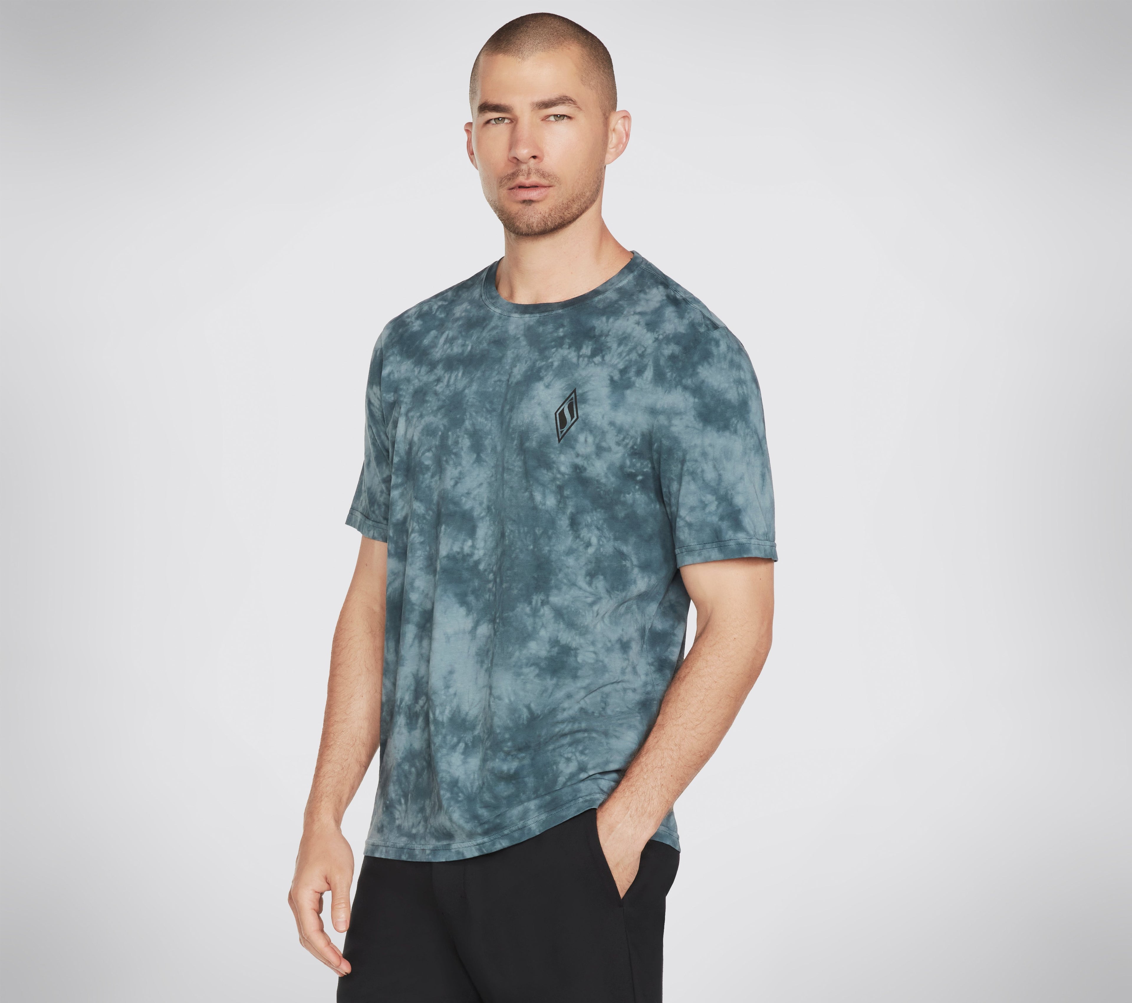 MEN'S KNIT TIE-DYE TEE