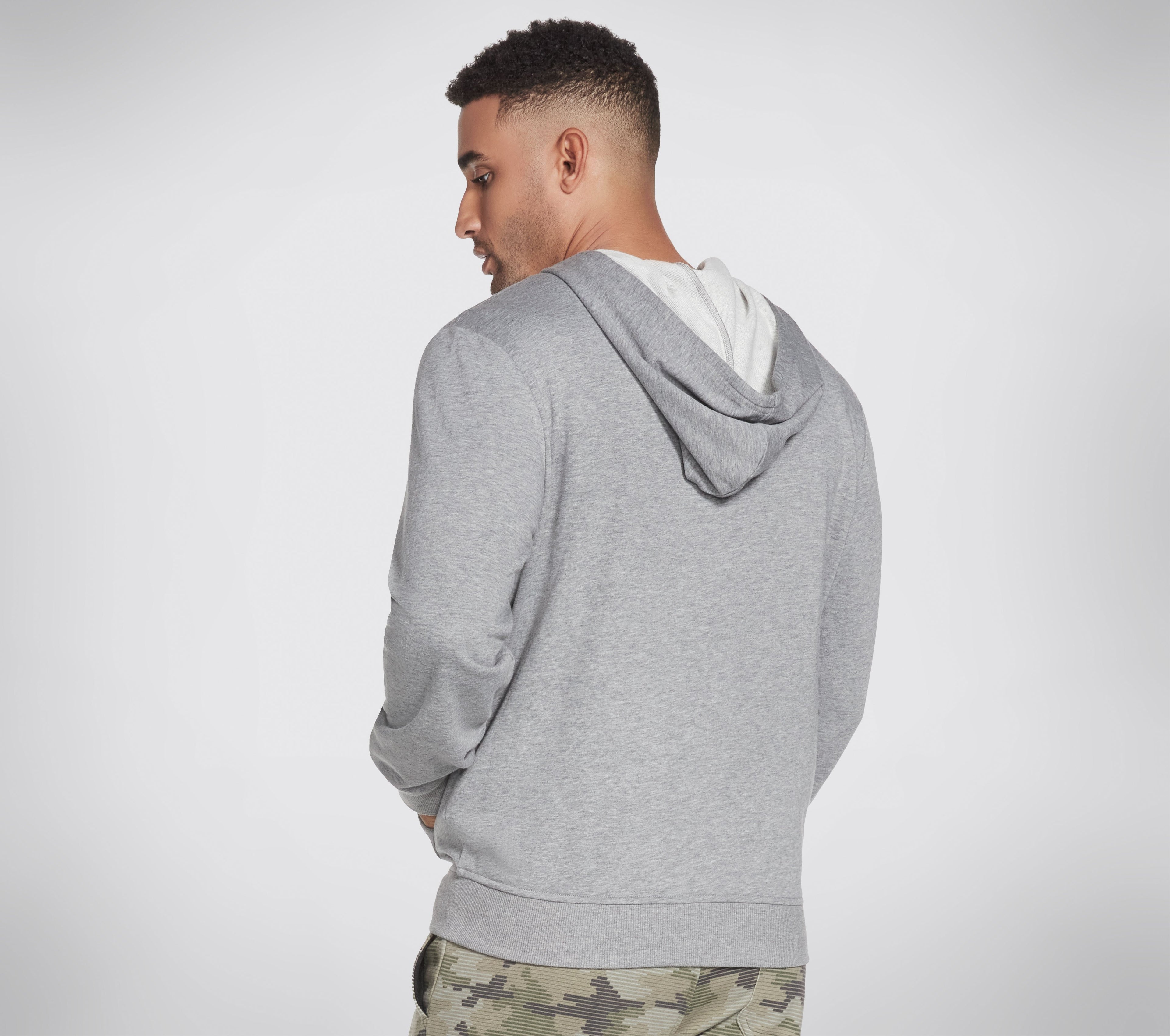 MEN'S KNIT FULL ZIP HOODIE