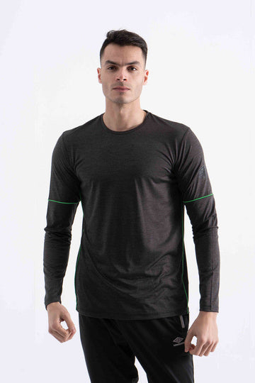 PRO TRAINING LS MARL POLY TEE