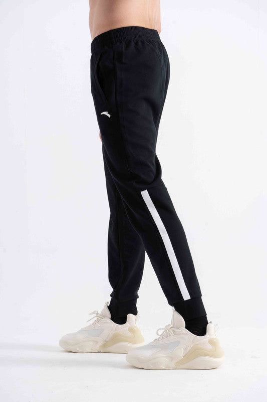 KNIT TRACK PANTS