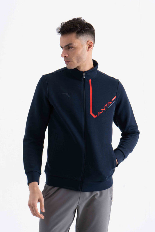 KNIT TRACK TOP