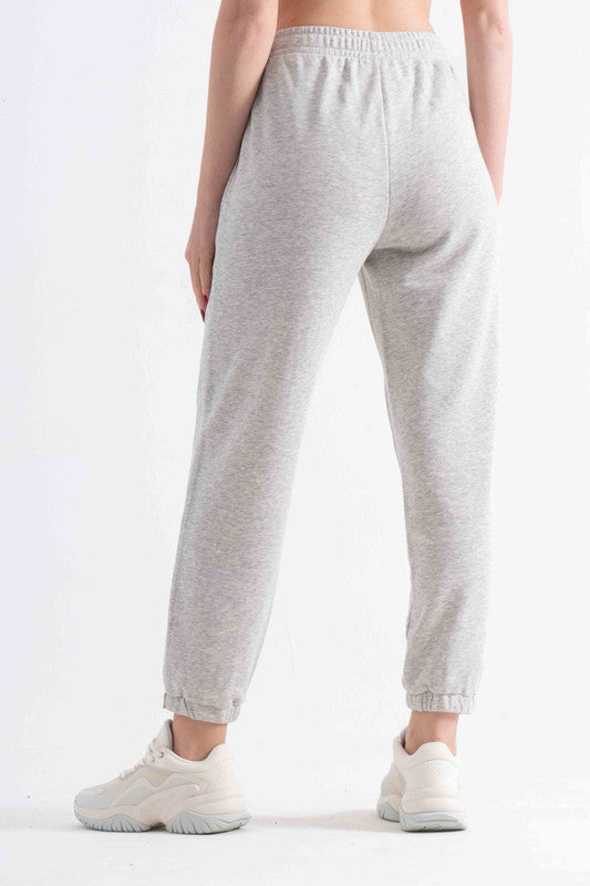 KNIT TRACK PANTS