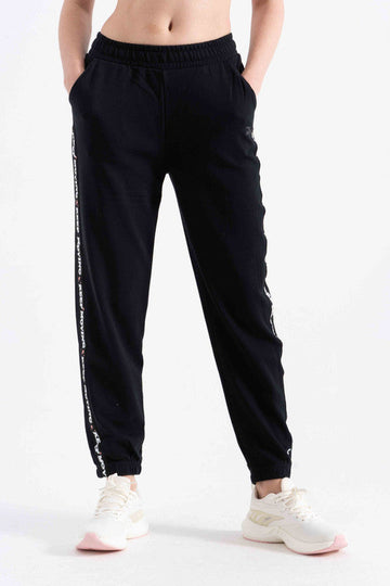 KNIT TRACK PANTS