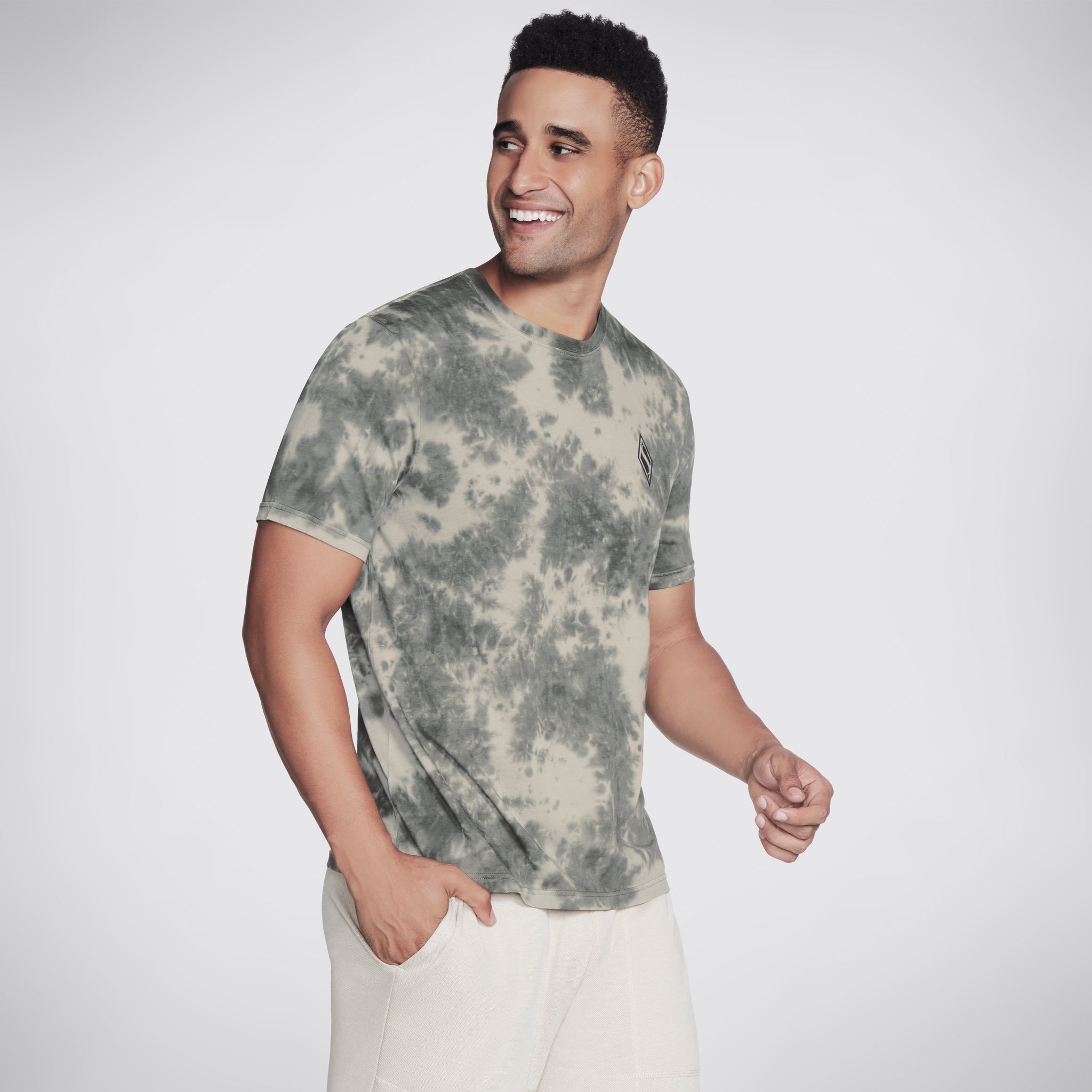 MEN'S KNIT TIE-DYE TEE