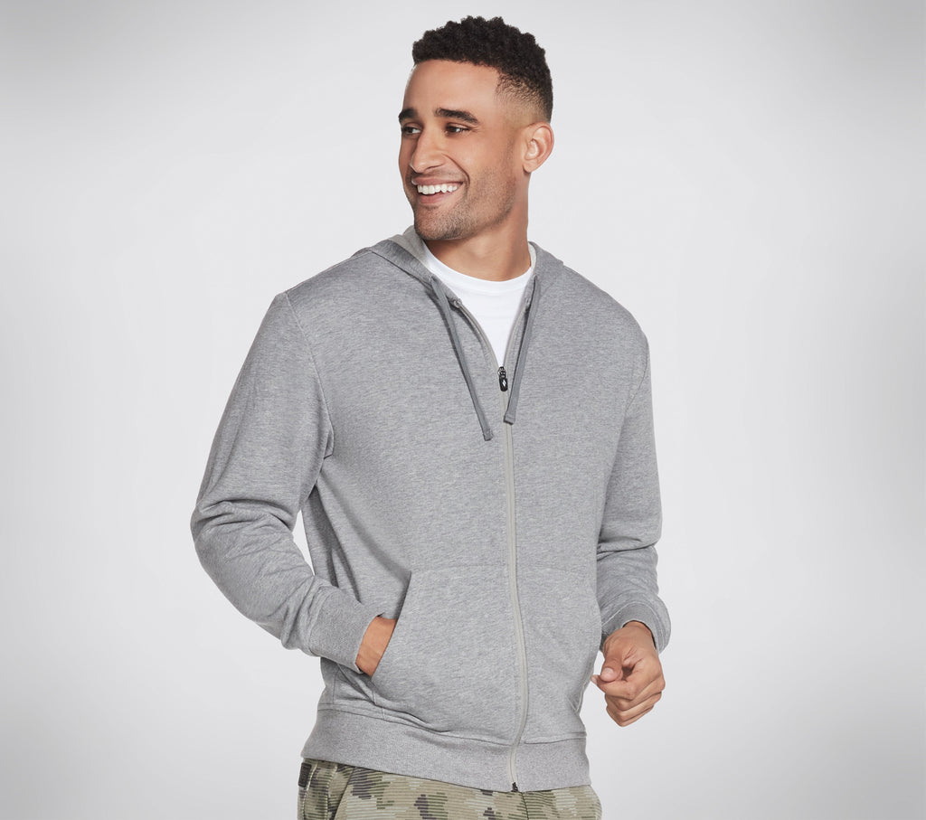 MEN'S KNIT FULL ZIP HOODIE