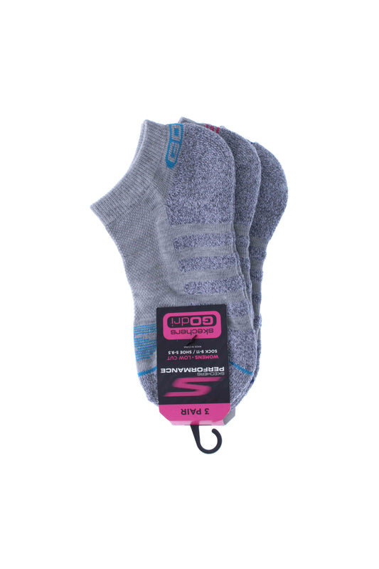 3PK WOMENS SELECTED TERRY LOW CUT