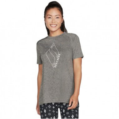 WOMEN'S KNIT GRAPHIC TEE