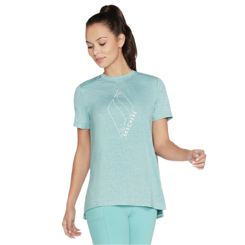 WOMEN'S KNIT GRAPHIC TEE