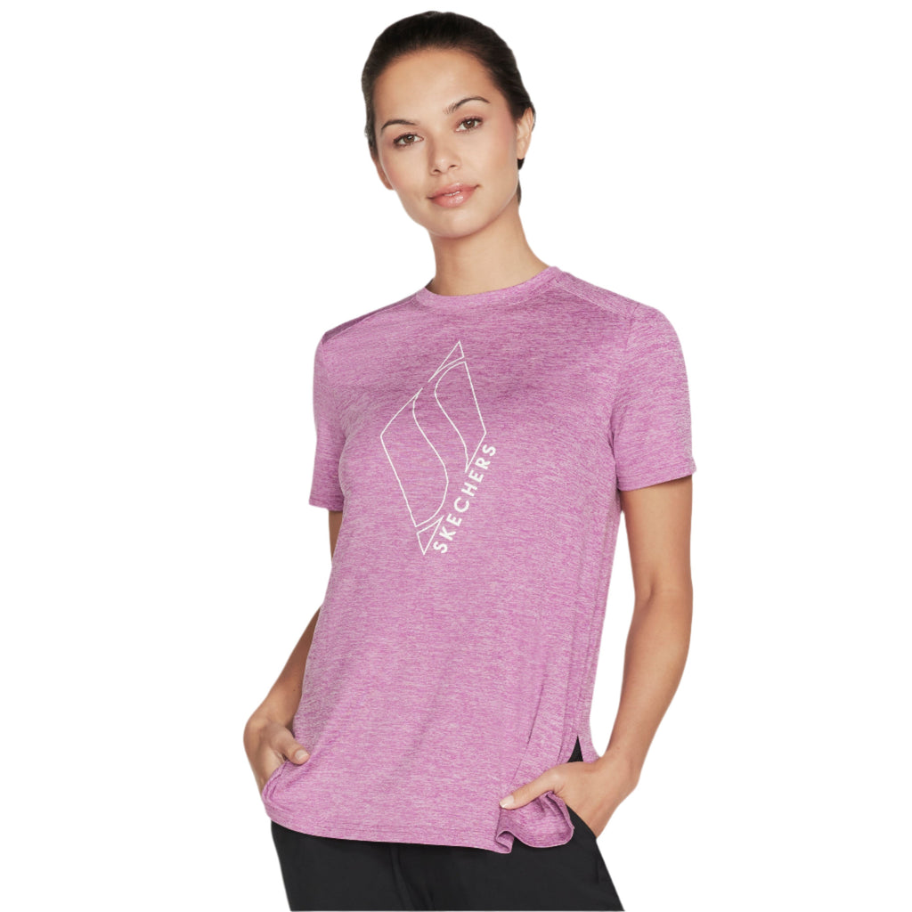 WOMEN'S KNIT GRAPHIC TEE