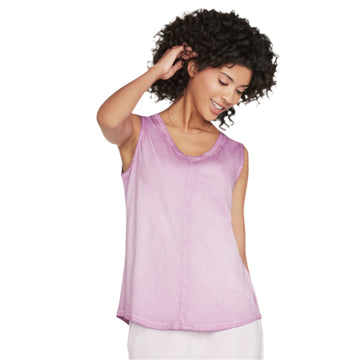 WOMEN'S KNIT V-NECK TANK