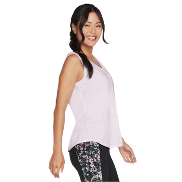 WOMEN'S KNIT V-NECK TANK
