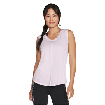WOMEN'S KNIT V-NECK TANK