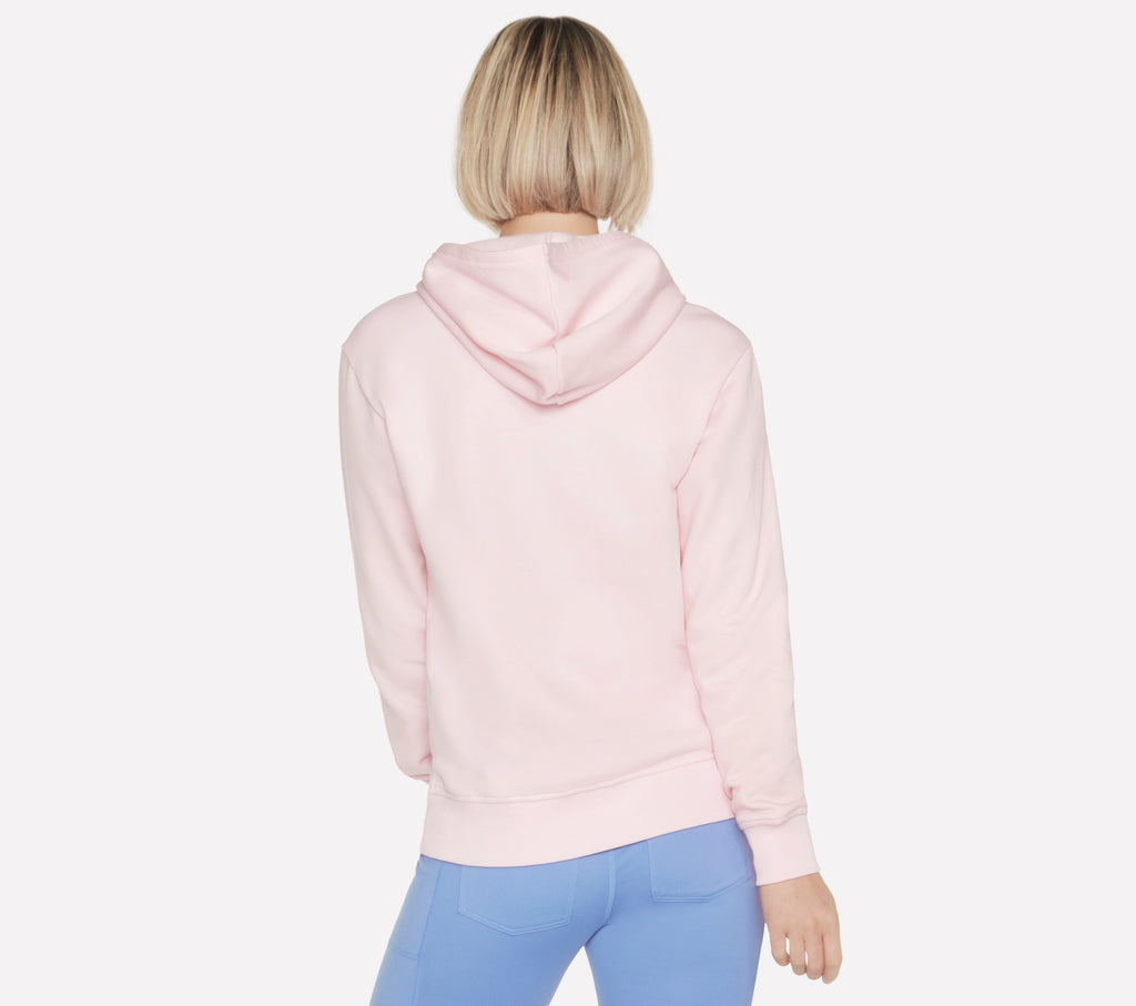 SKECH-SWEATS WATERCOLOR DIAMOND PULLOVER HOODIE