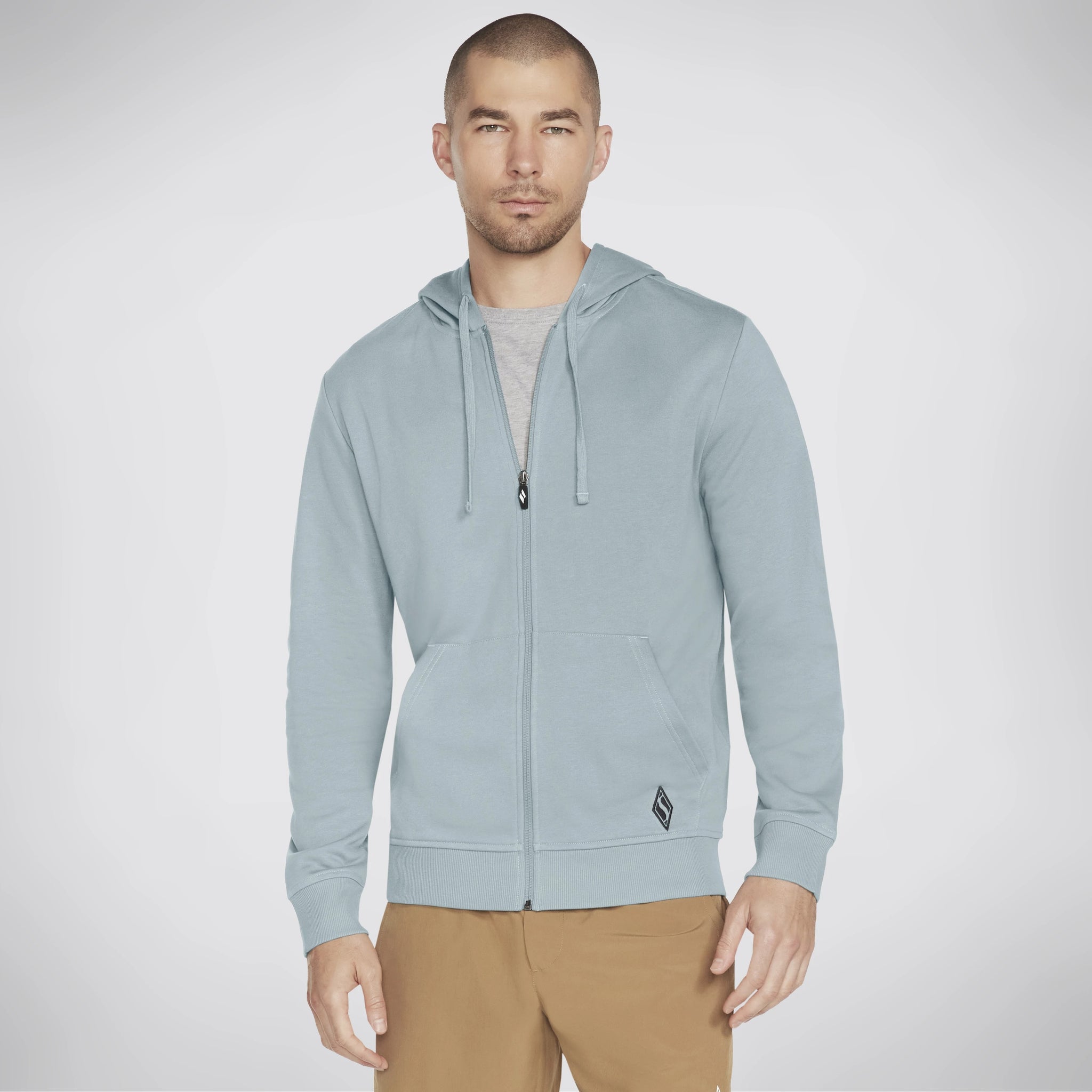 MEN'S KNIT FULL ZIP HOODIE