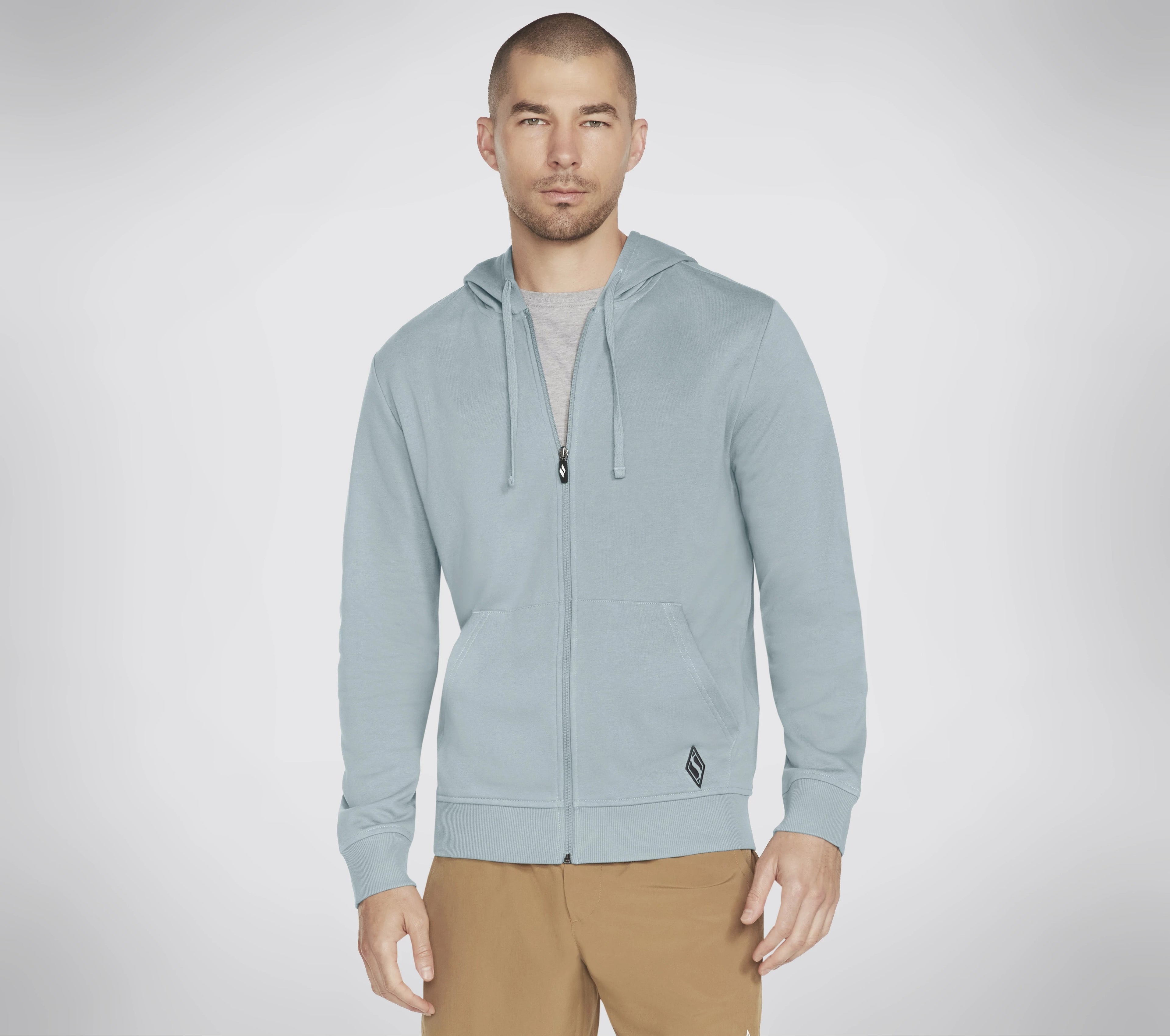 MEN'S KNIT FULL ZIP HOODIE
